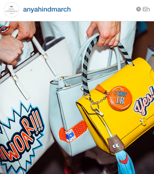 Photo Credit: Anya Hindmarch, Instagram