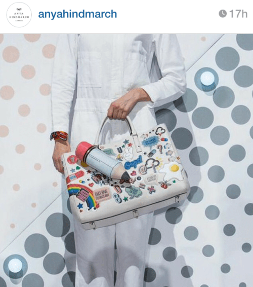 Photo Credit: Anya Hindmarch, Instagram