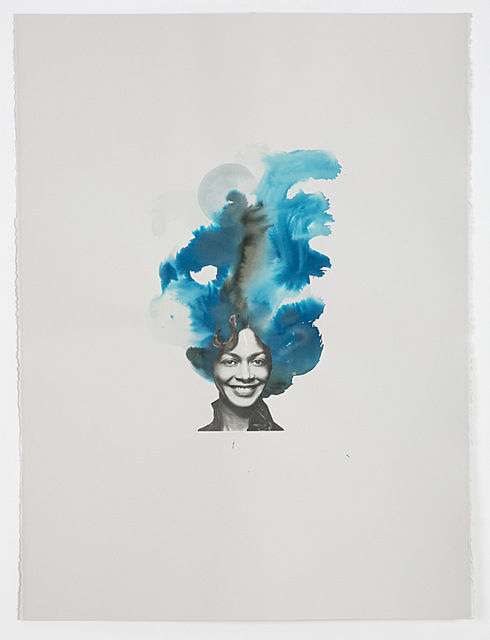Lorna Simpson, Blue Brown, 2013.  Photo Credit: Artsy