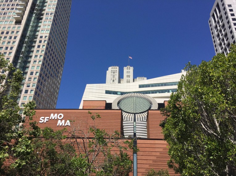 SF MOMA from Yerba Buena