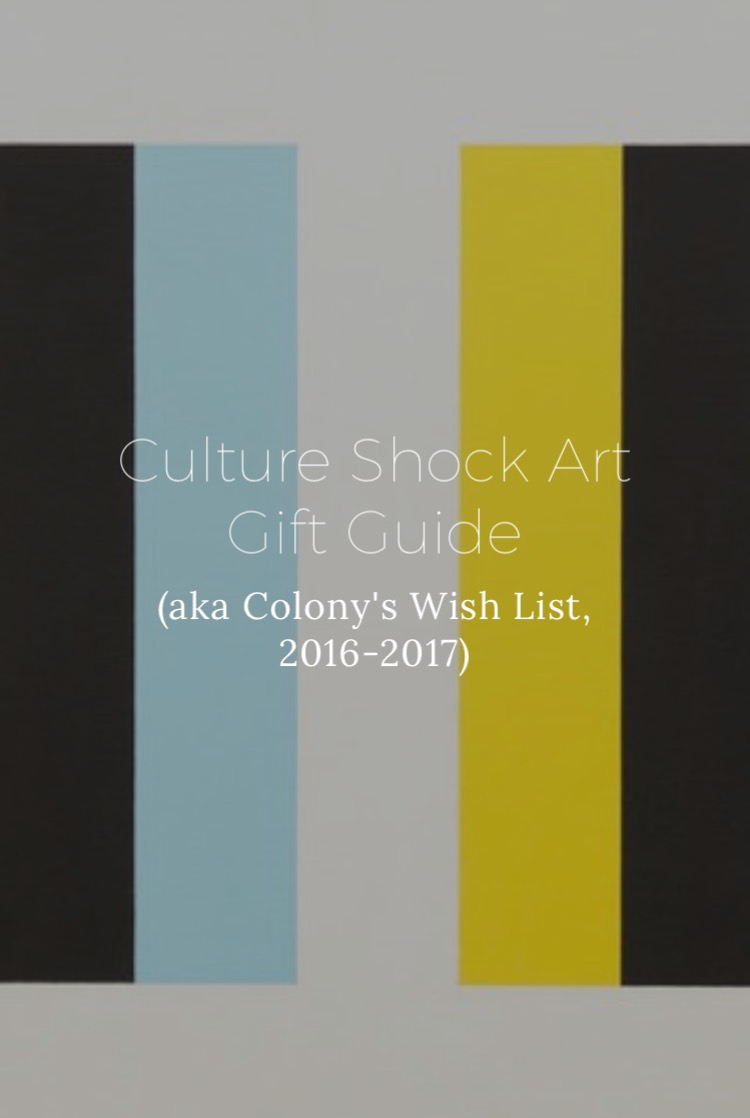 A Culture Shock Art Gift Guide