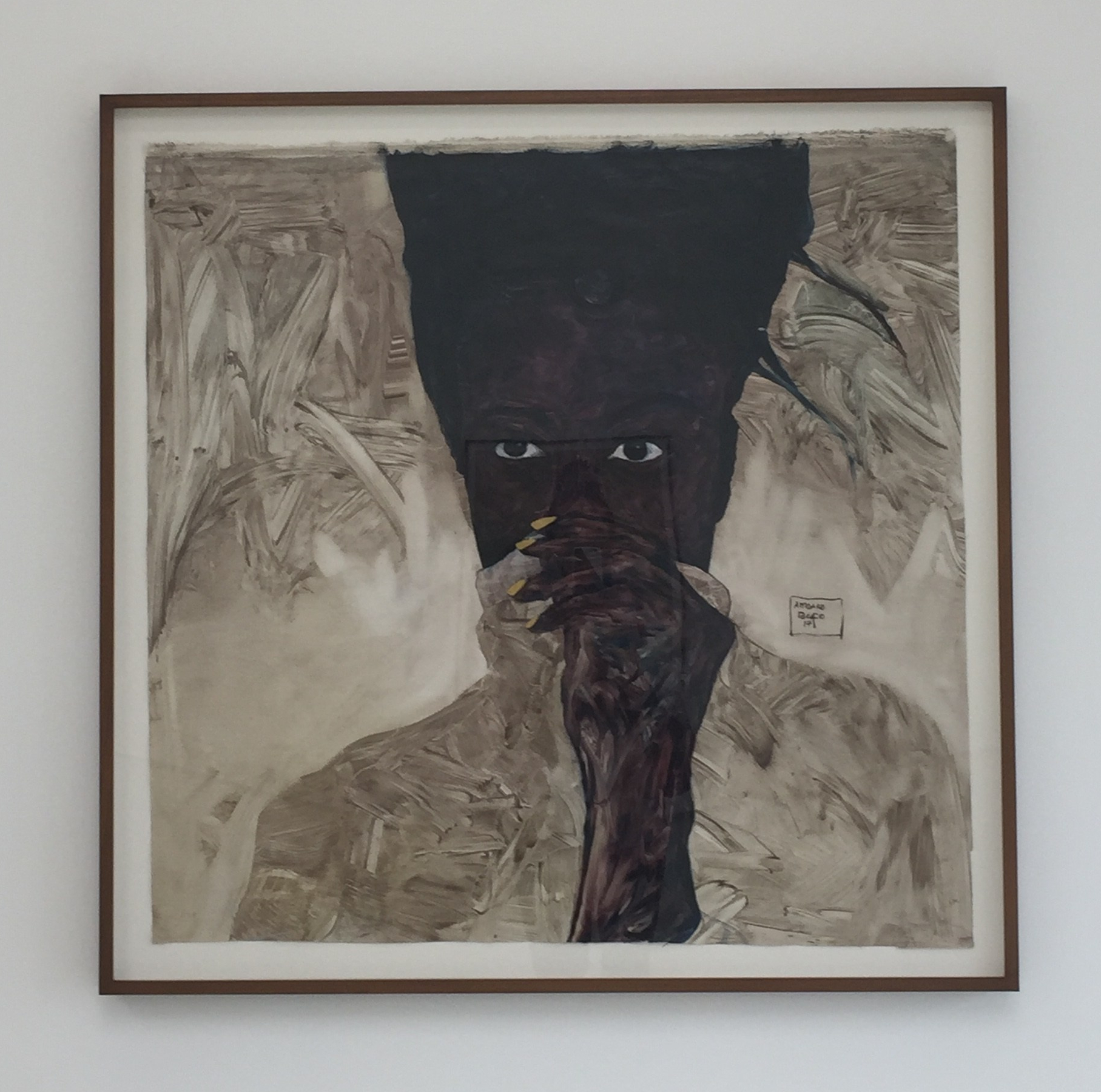 Amoako Boafo, Tonica Hunter, 2017