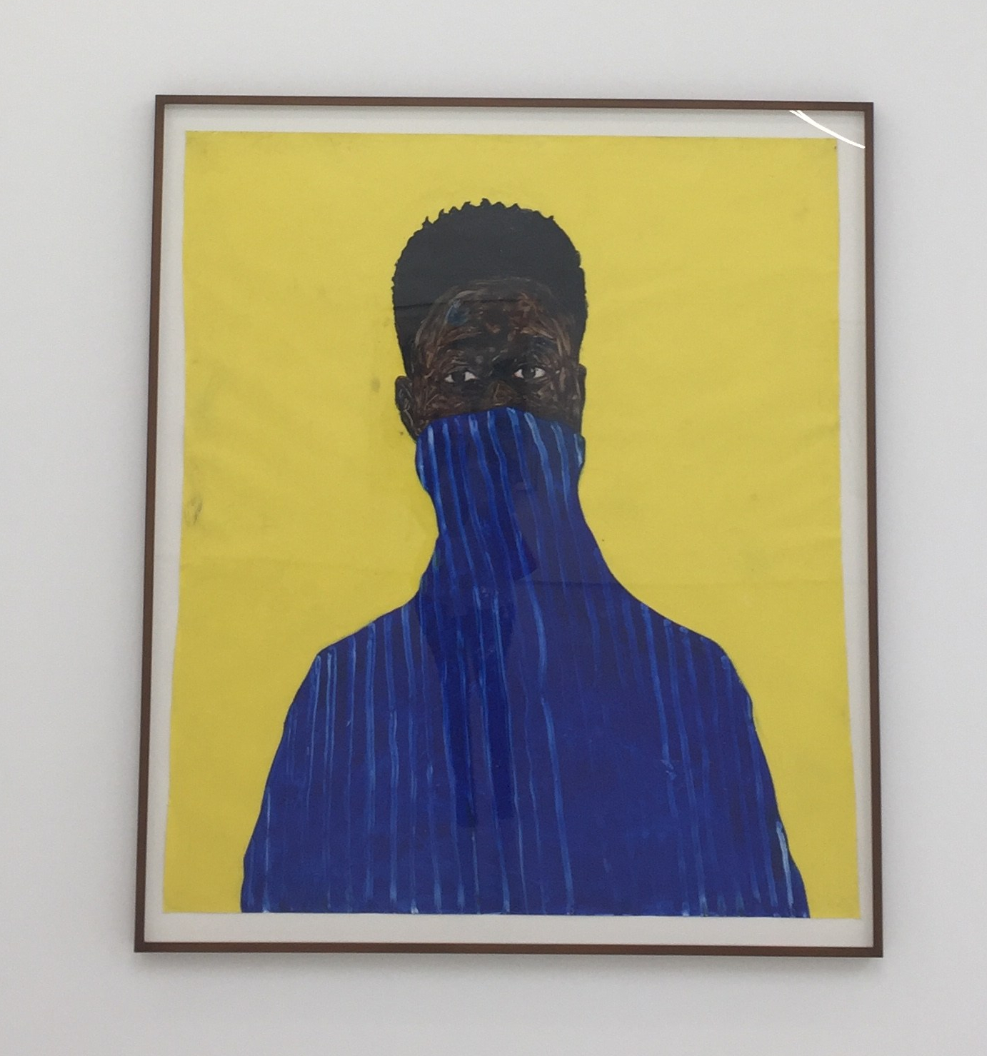 Amoako Boafo, Blue Pullover, 2018