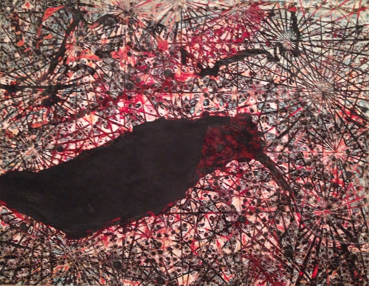 Mark Bradford,  Dead Hummingbird,  2015